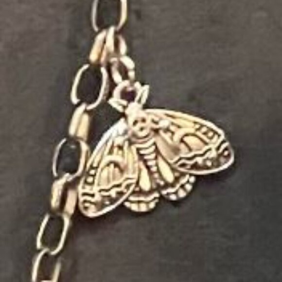 Handcrafted Goth Halloween Scary Evil Eye Bat #2 Unisex Necklace - Picture 10 of 16